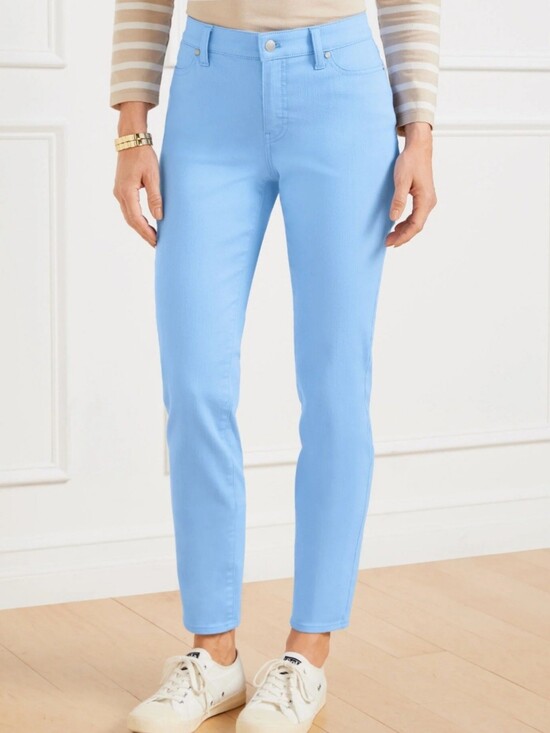 Talbots Denim - NWT Talbots Flawless Slim Ankle Light Blue Jeans Women's Size 10 Originally $95